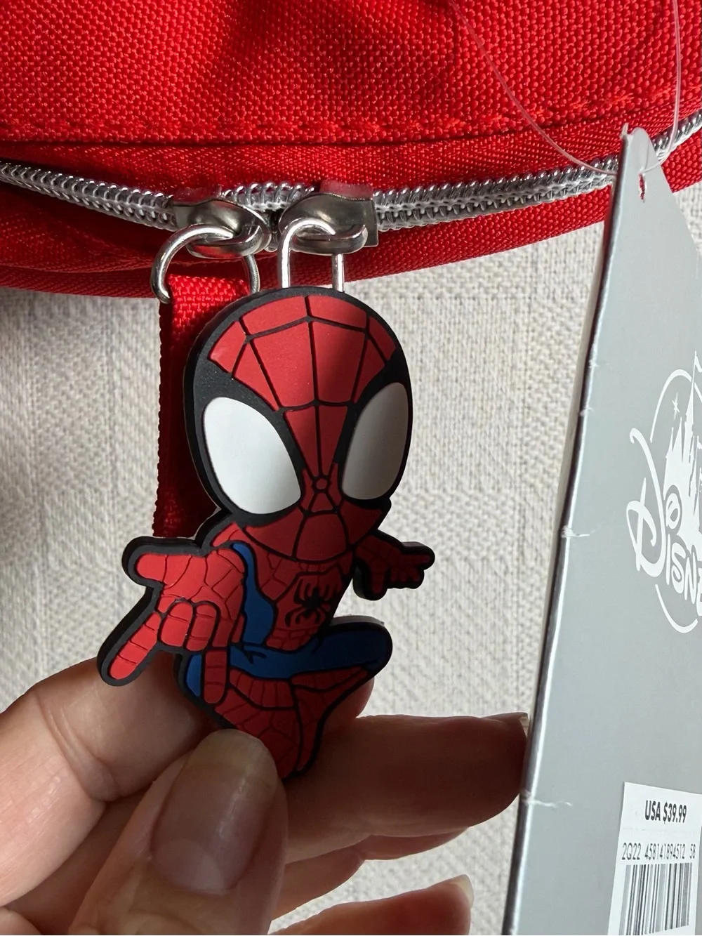 Spider-Man Red Kids Costume Backpack by Marvel